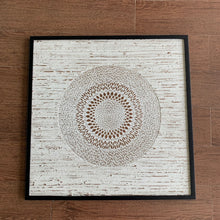 Load image into Gallery viewer, White Rose Gold Dahlia Duos Concrete Wall Art | Artistry Collection
