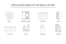 गैलरी व्यूवर में इमेज लोड करें, Where To Use Brass Metal Lust Liquid Metal Kit by Evolve India
