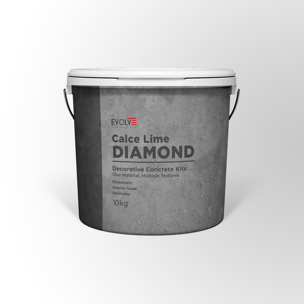 Calce Lime Diamond Concrete Material Kit by Evolve India