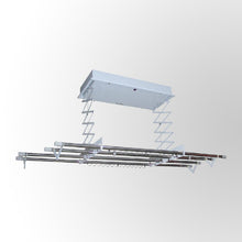 गैलरी व्यूवर में इमेज लोड करें, Ceiling Mounted Pulley Operated Remote Operated Clothes Drying Rack by Evolve India
