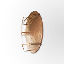 Load image into Gallery viewer, Copper Round Wall Mounted Planter Stand by Evolve India
