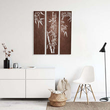 Load image into Gallery viewer, Copper Bamboo Wall Art by Evolve India

