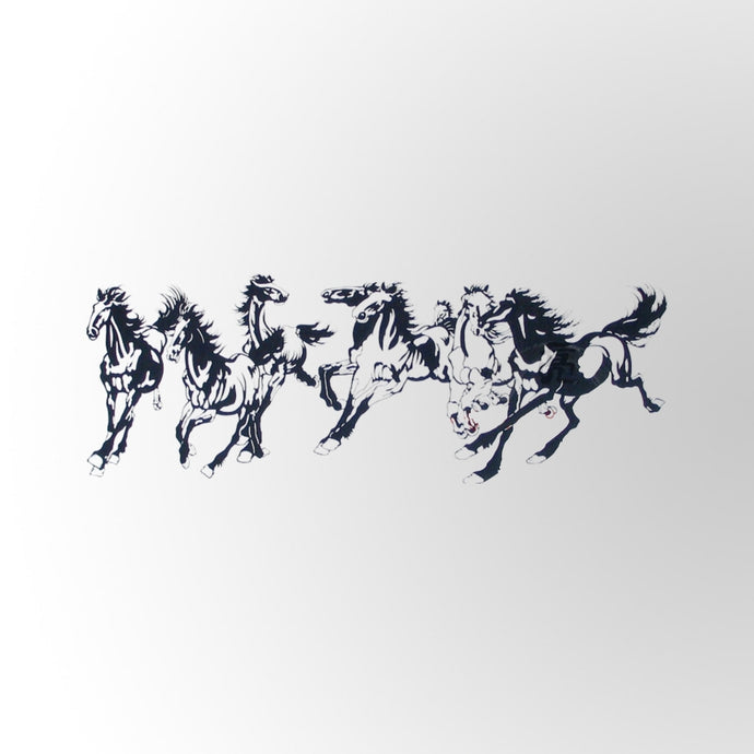 Herd of Horses Design | DIY Reusable Wall Painting Stencil