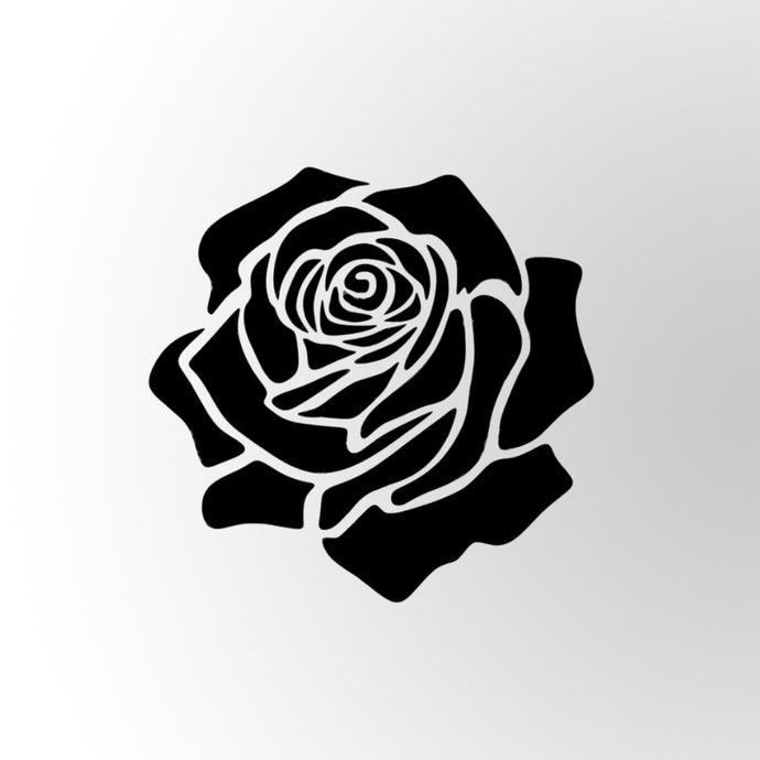 Large Rose Design | DIY Reusable Wall Painting Stencil