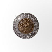 गैलरी व्यूवर में इमेज लोड करें, Rosette Silver Gold Metal Disc Decor by Evolve India
