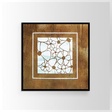 Load image into Gallery viewer, Rustic Floral Concrete Wall Art by Evolve India
