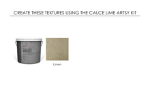 गैलरी व्यूवर में इमेज लोड करें, Calce Lime Artsy Concrete Material Kit | Linen

