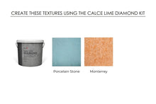 Load image into Gallery viewer, Textures Achieved Using Calce Lime Diamond Material Kit By Evolve India
