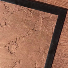 गैलरी व्यूवर में वीडियो लोड करें और चलाएं, Copper Moon Craters Metal Wall Art | Artistry Collection
